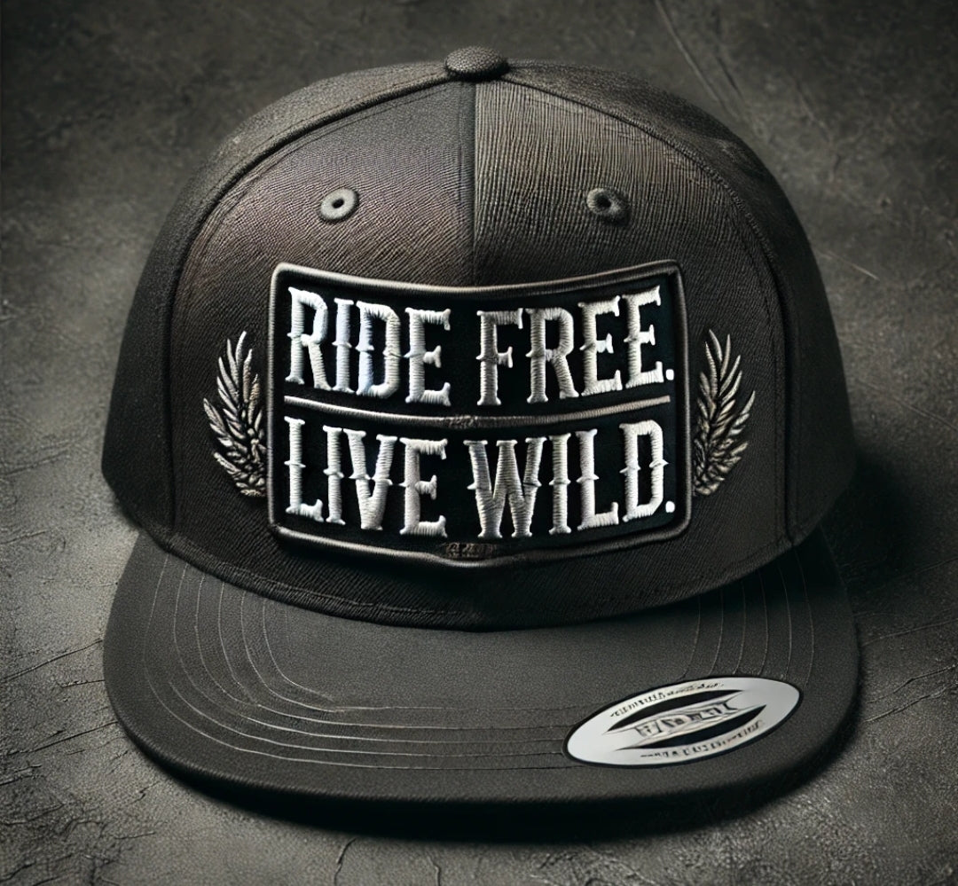 Ride Free. Live Wild. – Classic Snapback