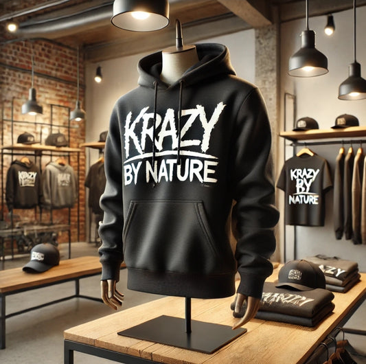 Krazy by Nature Hoodie – Bold, Adventurous, and Rugged